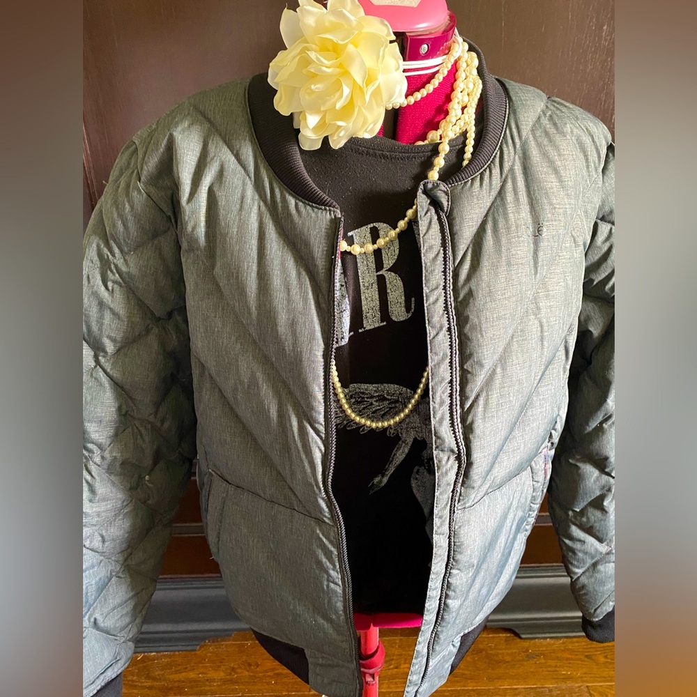 Lole Quilted-Zip Bomber Jacket